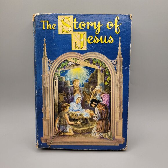 1940s The Story of Jesus for Children Illustrated and Retold Lloyd Edwin Smith - Picture 1 of 13